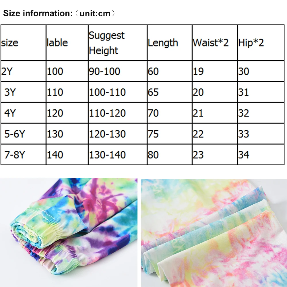 

Girls Pants kids Leggings 2021 summer New 3-10 Years Old Children's Fish Scale Fashion Digital Printed Tights Clothing