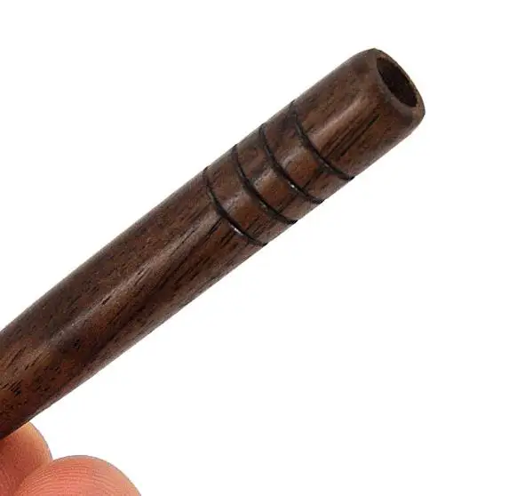

Natural Walnut Paper Cones Holder Cigarette Holder Mouthpiece Filter Tips Tobacco Smoking Pipe