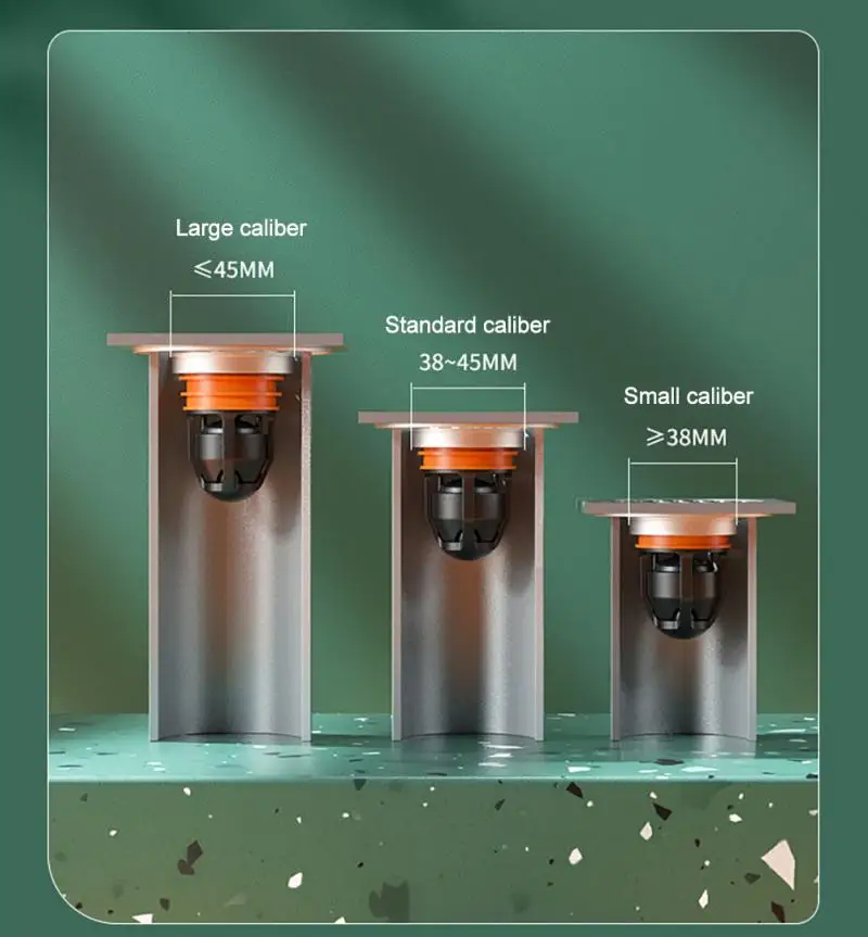 Дезодорирующий напольный сливной сердечник фильтр для раковины с защитой от