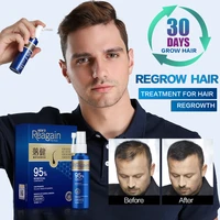 hair rapid growth spray for mens body and chest and eyebrows and beard thick hair treatment loss product 60ml and 20ml