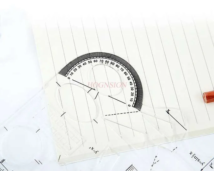 Канцелярские принадлежности для студентов математический шаблон