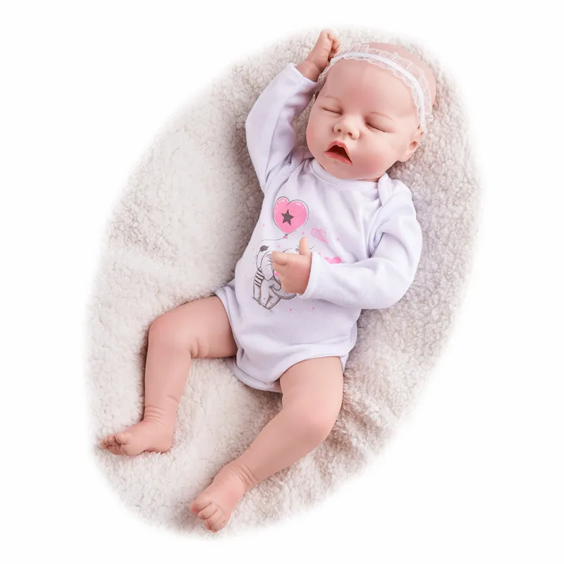 

17 inches Twin A Sweet Bebe Reborn Baby LoL Newborn Full Vinyl Alive Lifelike Doll Surprise Toys Gift For Children Girl реборн