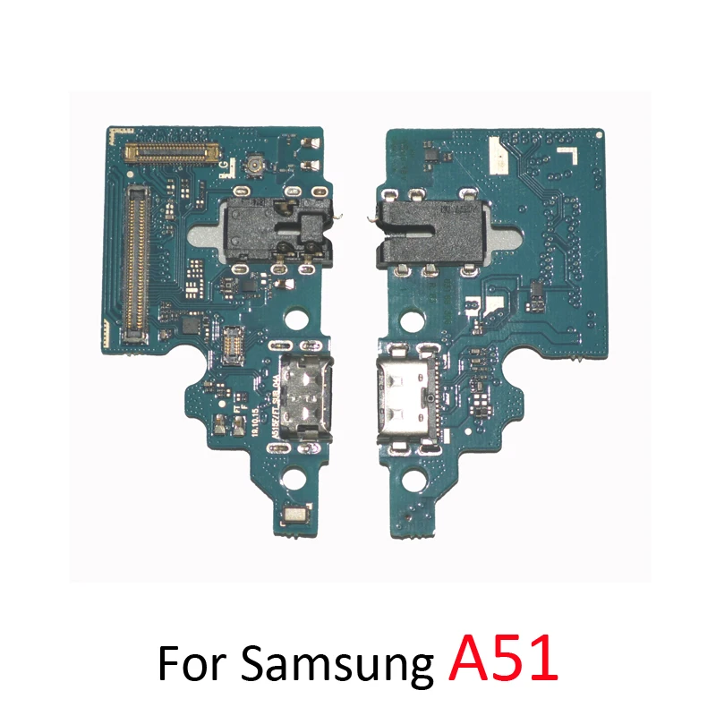 USB-порт для зарядки, док-станция для Samsung A51 A515F A515FN A515X A515, новый разъем для зарядки, гибкий кабель с IC