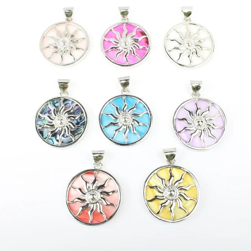 Ожерелье с подвеской в виде подсолнуха 5 цветов | Украшения и аксессуары