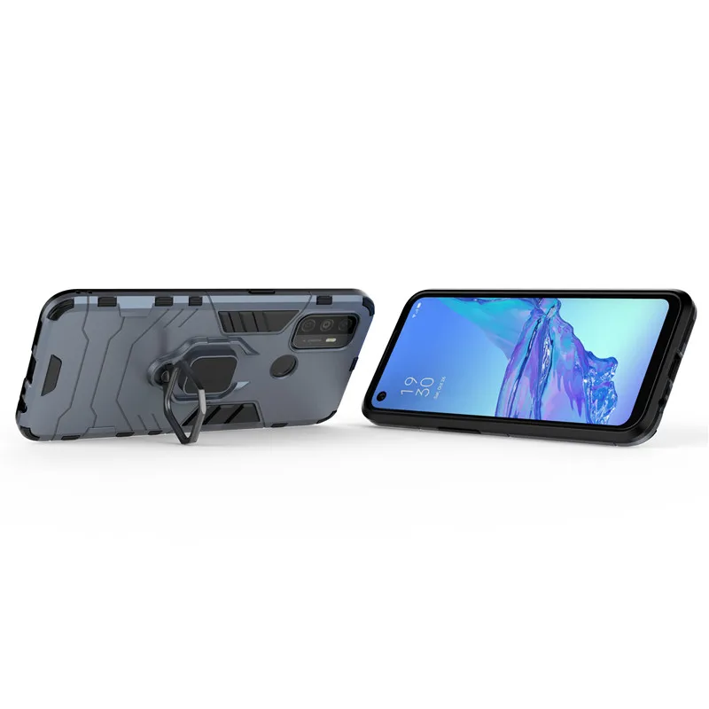 Чехол с кольцом-держателем для OPPO A53 чехол A15 A15S A52 A32 A33 A53S A72 A92 A92S A12 F9 Pro A7X защитный