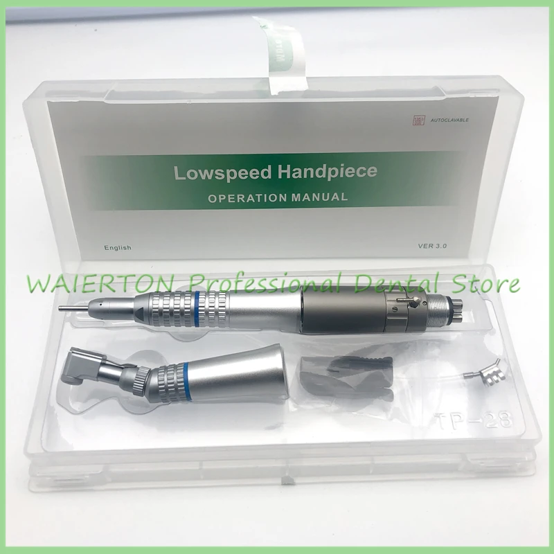 Стоматологический медленный низкоскоростной наконечник с обратным углом прямая