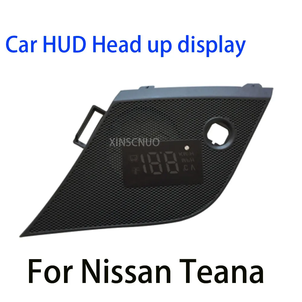 XINSCNUO For Nissan Teana 2014-2018 Car OBD HUD Head Up Display Speedometer Projector Safe Driving Screen Airborne computer