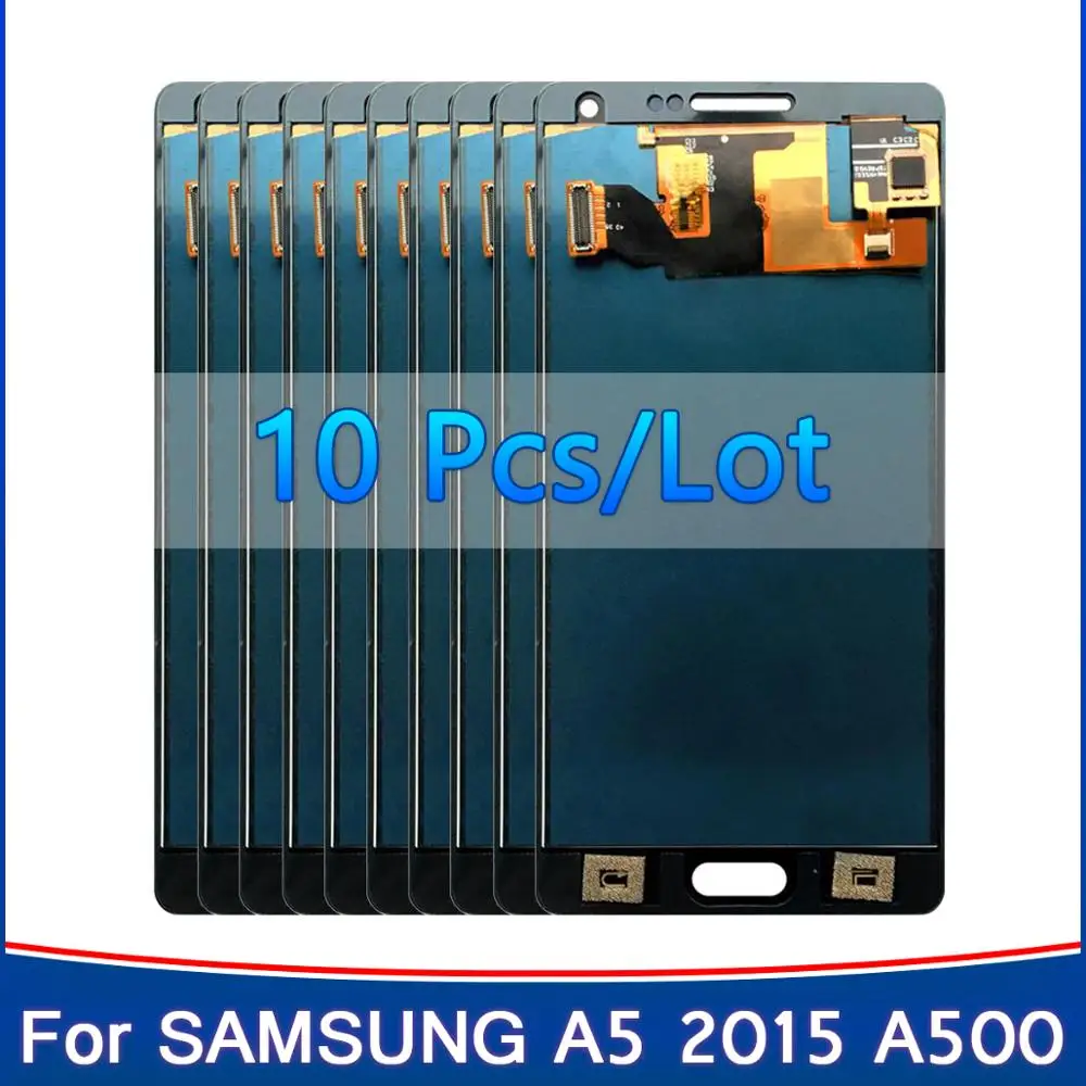 10 шт. дисплей 5 0 дюйма для SAMSUNG Galaxy A5 2015 LCD A500 A500F A500M|Экраны мобильных телефонов| |