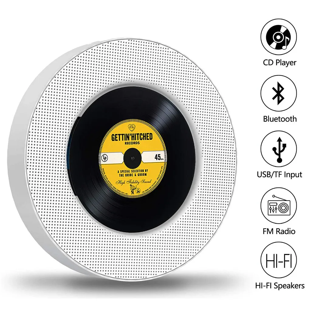 Настенная/настольная подставка для CD-плеера Bluetooth-совместимая стандартная