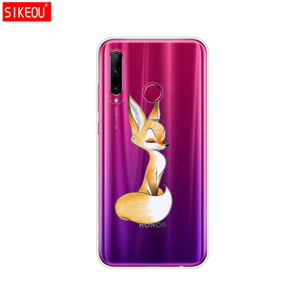 Чехол для Honor 10i HRY-LX1T чехол Силиконовый ТПУ чехол для телефона для huawei Honor 10i Honor10i 10 I 6,21 дюймов