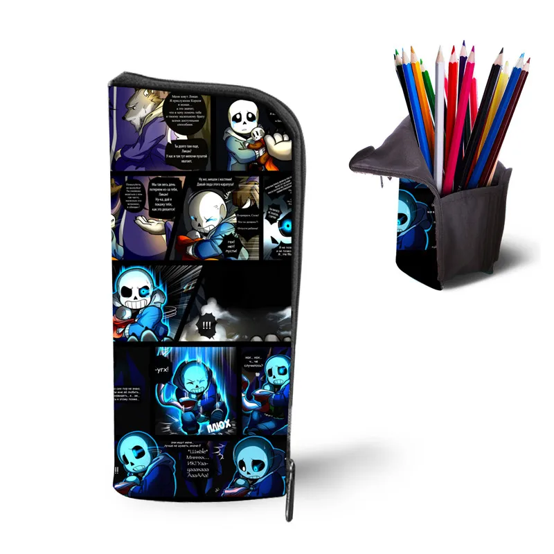 XM2627D Аниме Undertale Школьные сумки Дети Книга Сумки малышей мультфильм FNAF Фредди UT рюкзак Sans мальчиков девочек Школьный набор - Цвет: XM2627D