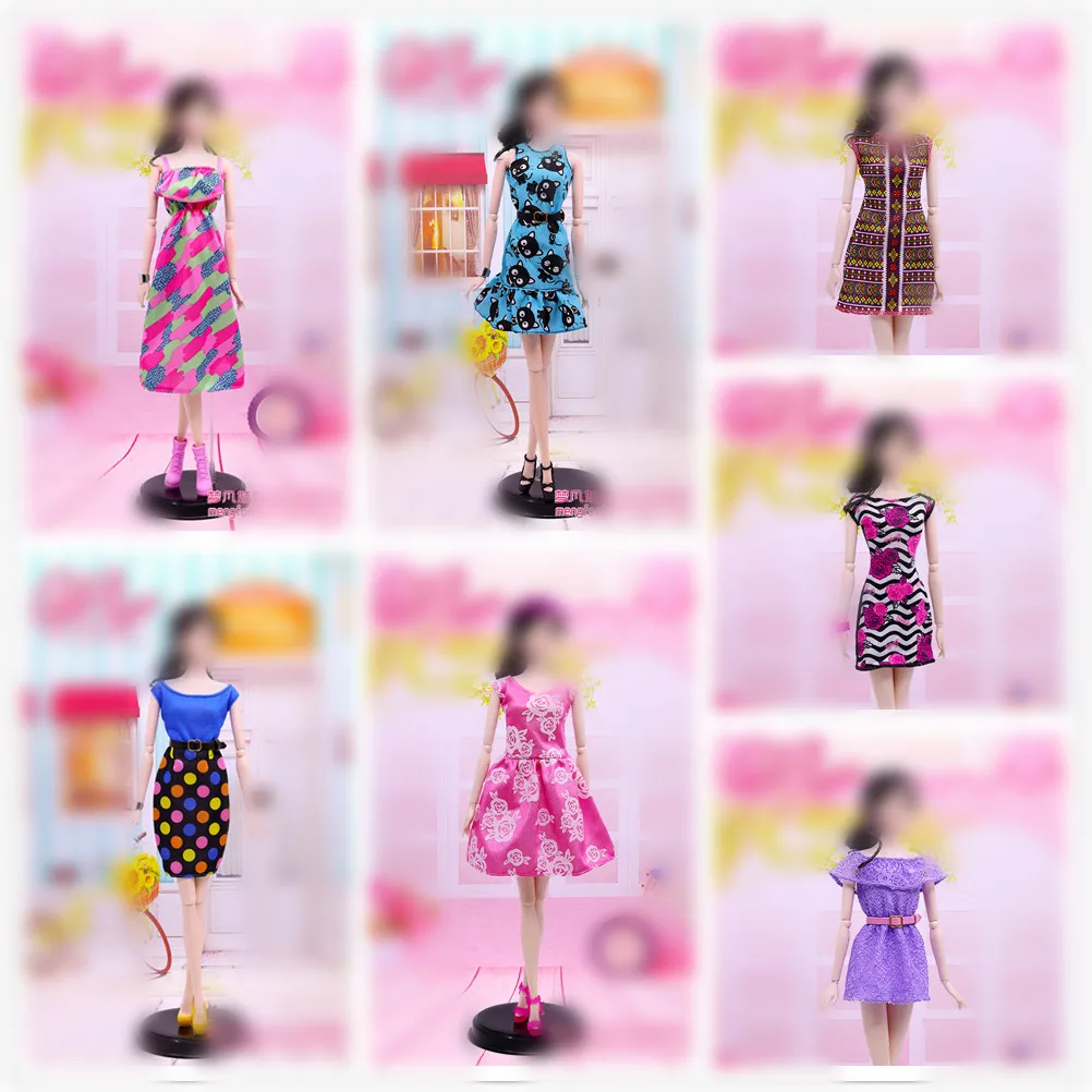 

Платье для куклы 30 см, модная одежда, костюм для куклы licca ob24 ob27, аксессуары для кукол Mengfan, детские игрушки, лучший подарок для девочки