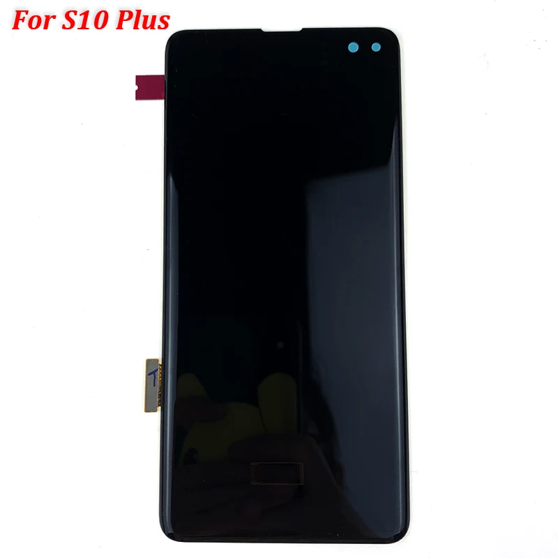 100% протестированный ЖК дисплей для SAMSUNG Galaxy S10 Plus G9750 G9730 сенсорный экран
