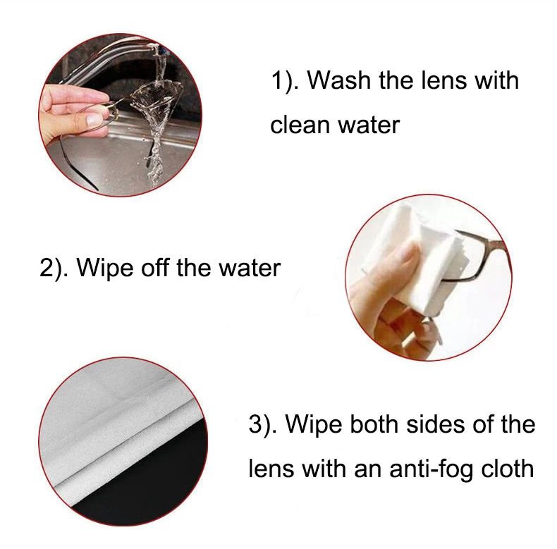 

5 Pieces of Anti-fog Suede Glasses Cloth, Reusable Microfiber Anti-fog Glasses Cloth, Mobile Phone Cleaning Wipes