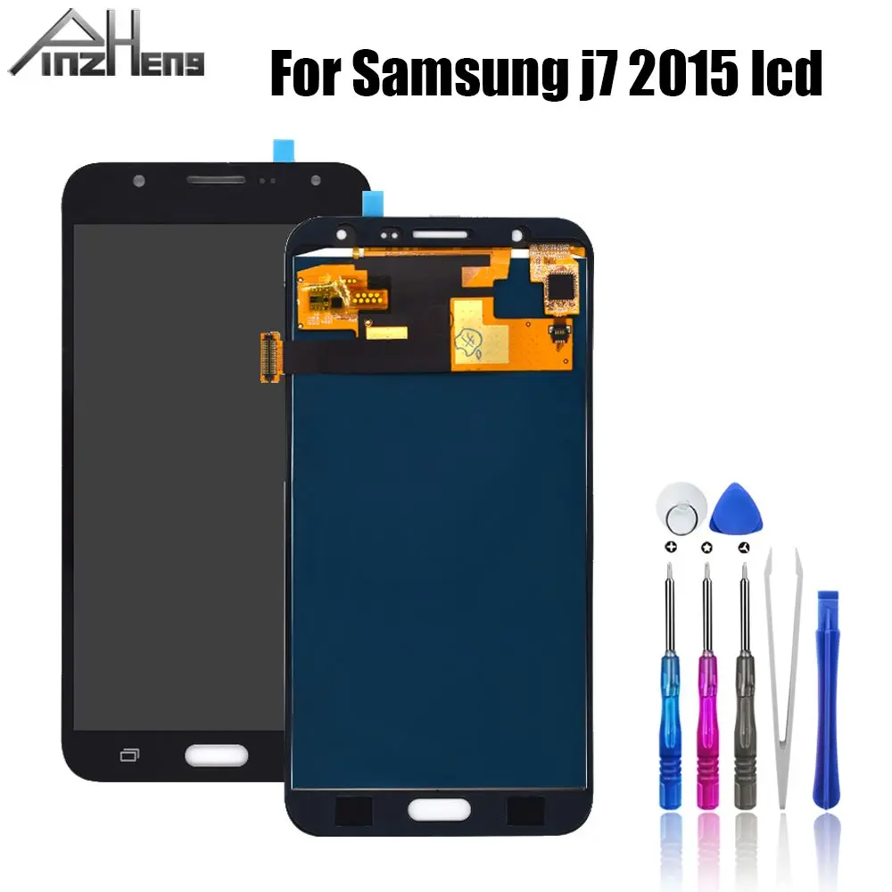 PINZHENG AAAA качественный ЖК дисплей для Samsung Galaxy J7 2015 J700 J700F J700H J700M сенсорный экран