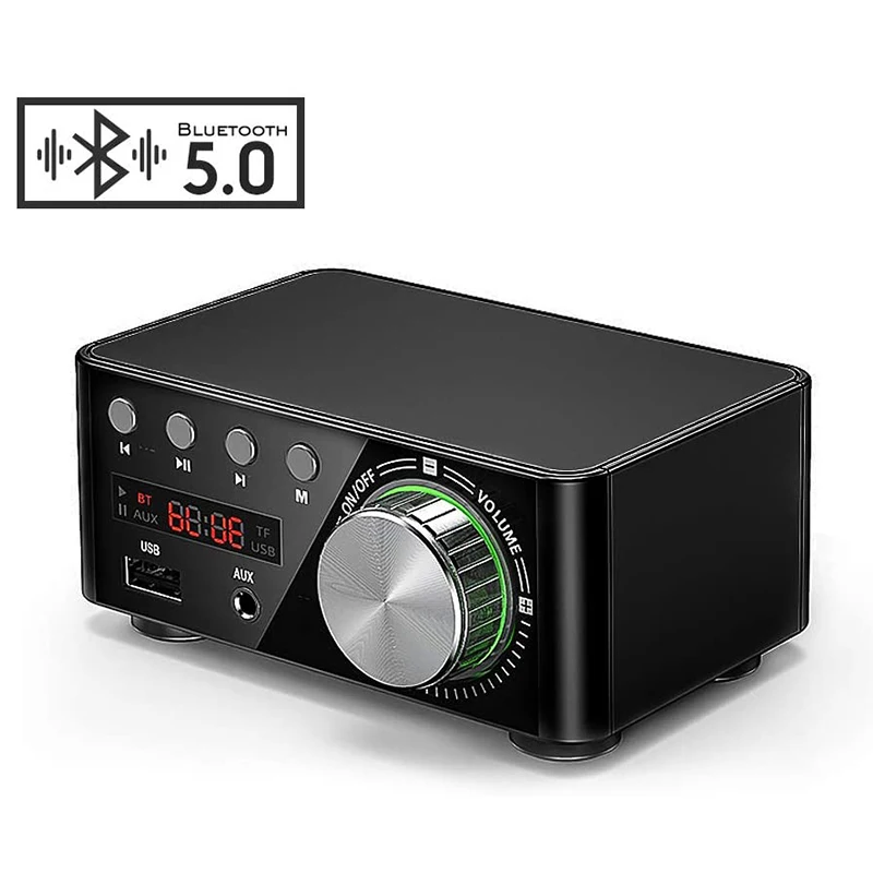 Плата усилителя звука 50WX2 Hi-Fi Bluetooth 5 0 для домашнего кинотеатра - купить по