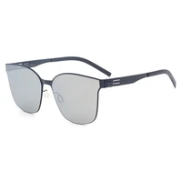 new brand design sunglasses medical stainless steel fashion eyeglasses frame non screw eyewear super light oculos