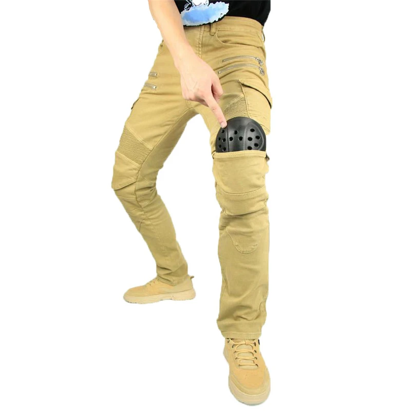 Мотоциклетные брюки мужские мотоциклетные джинсы для езды по бездорожью