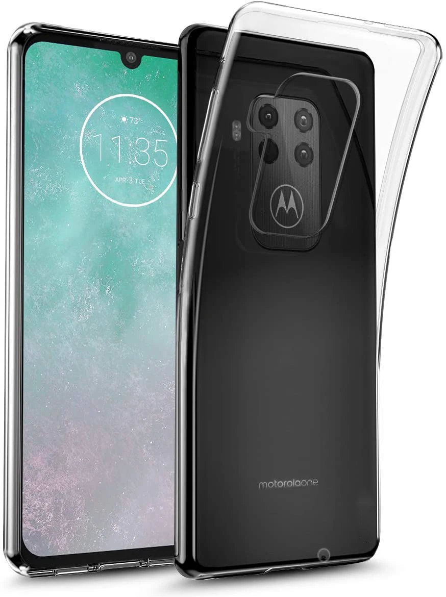 Чехол Moto One Zoom для Motorola мягкий силиконовый прозрачный чехол из ТПУ телефона Pro OneZoom