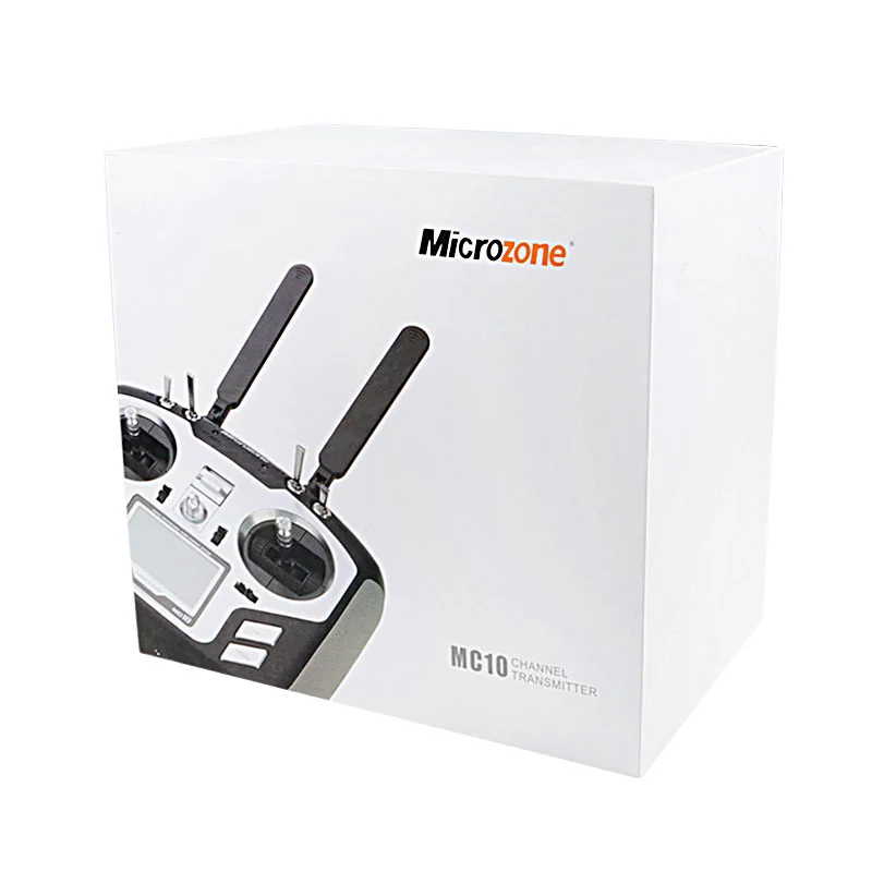 Передатчик Microzone MC10 10CH 2 4 ГГц FHSS RC с приемником MC9008S PCM2048 PWM /M.bus для
