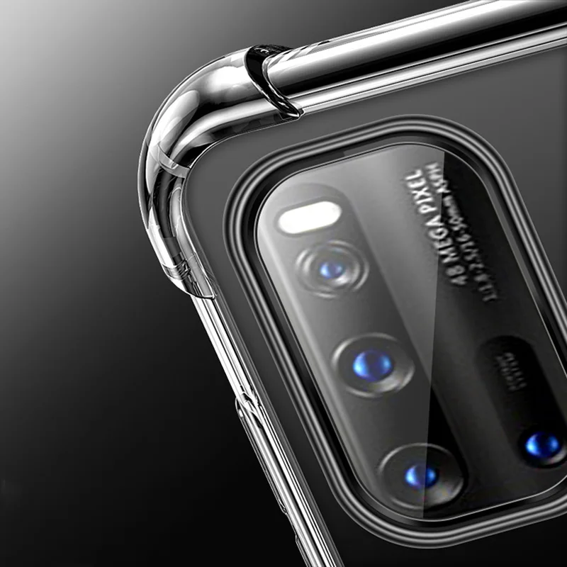 Чехол для IQOO Neo3 прозрачный мягкий чехол из ТПУ VIVO IQOO3 Y70S Y9S S1 Pro S6 V17 V19 Z6 Y19 Neo 3 X50