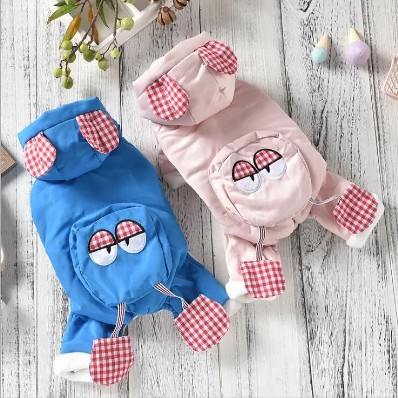 

Зимняя одежда для домашних животных, теплая куртка для собак