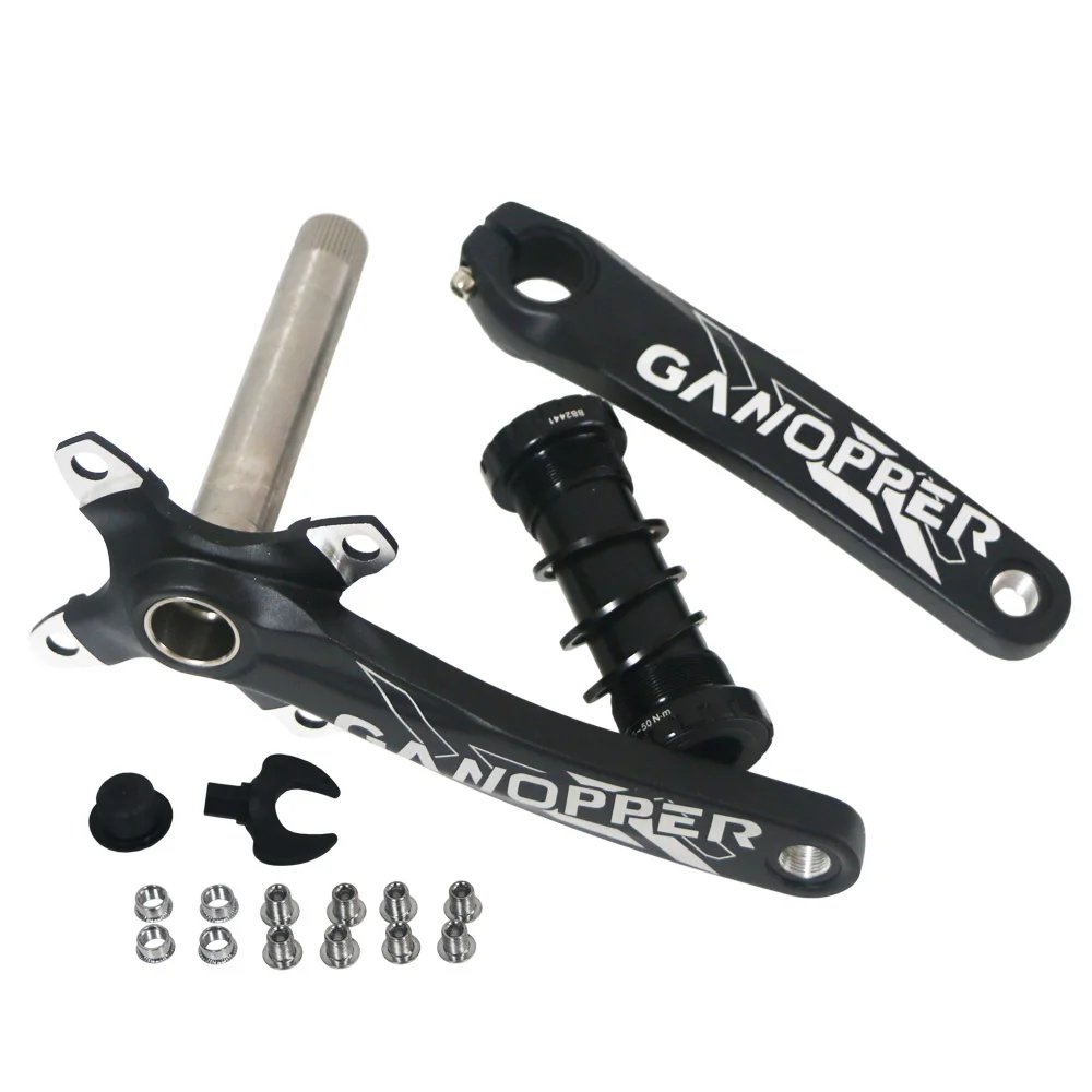 175 мм Fatbike Fat bike crank набор 100 мм BB 104BCD коленчатая цепь 30T 32T 36T 38T 40T 42T 104 мм BCD односкоростная цепь