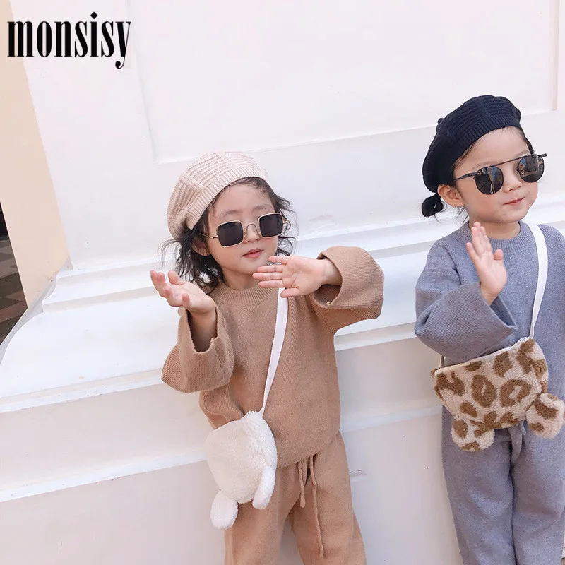 Monsisy унисекс нагрудная сумка для мальчиков и девочек маленькая Детский кошелек