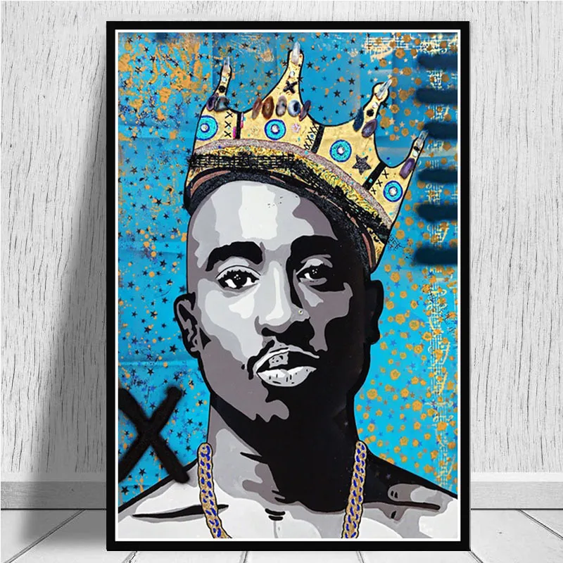 Картина маслом на холсте 2pac Tupac известный Фредди Меркьюри принты со звездами