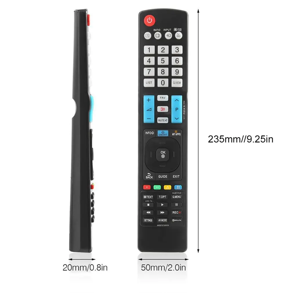 

Fully Functional Free Switching Channels AKB73756504 TV Universal Smart Remote Control Controller for LG 433 Mhz IR ONLENY