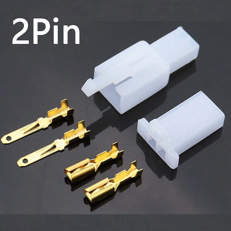 10set/lot 2.8mm 2/3/4/6/9 pin Automotive 2.8 Electrical wire Connector Male Female cable terminal plug Kits Motorcycle ebike car |