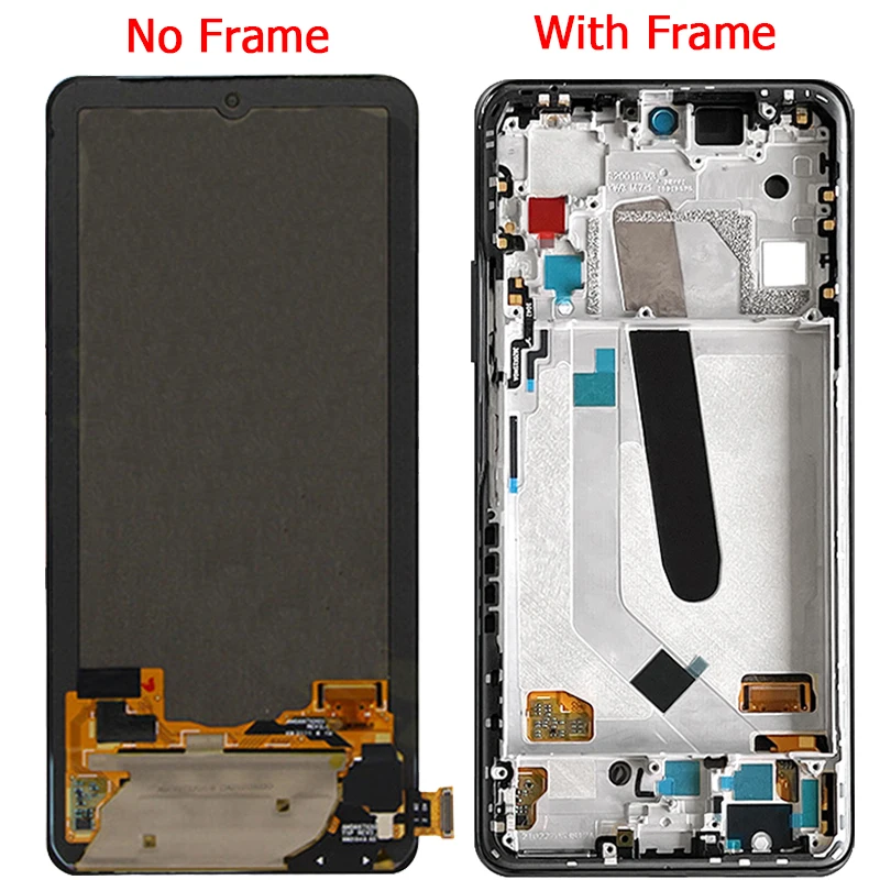 new original for xiaomi poco f3 pro m2012k11ag lcd display with frame 6 67 for pocophone f3 touch screen digitizer panel lcd free global shipping