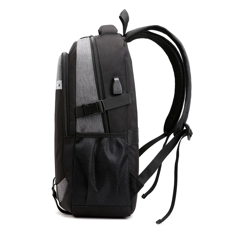 Многофункциональный рюкзак водонепроницаемый мужской USB зарядка сумки на плечо