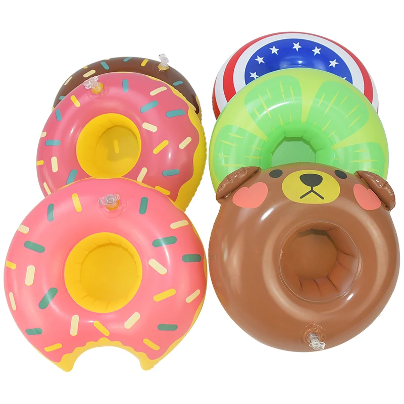 1 шт. розовые пончики пальма краб фольгированные воздушные шары подставка для