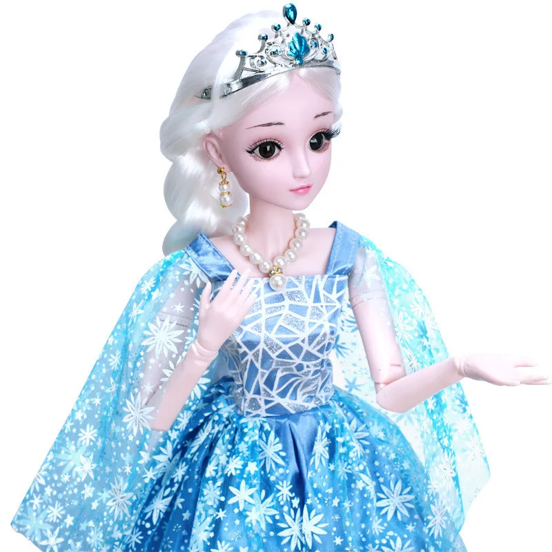 

60 CM DIY BJD Dolls With Dress 1/3 20 Joint Movable Dress up Makeup Elegant Fashion Princess Doll BJD Dolls For Girls Gifts Toys