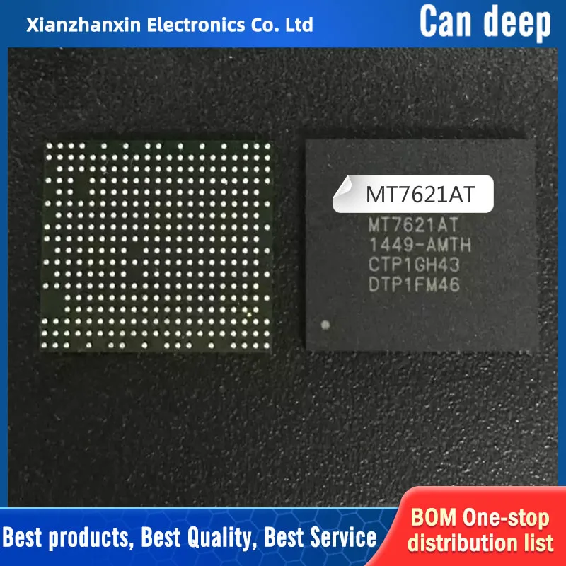 Оптовая продажа MT7621AT MT7621 MT7621A BGA378 high-end маршрутизатор двухъядерный чип Процессор |