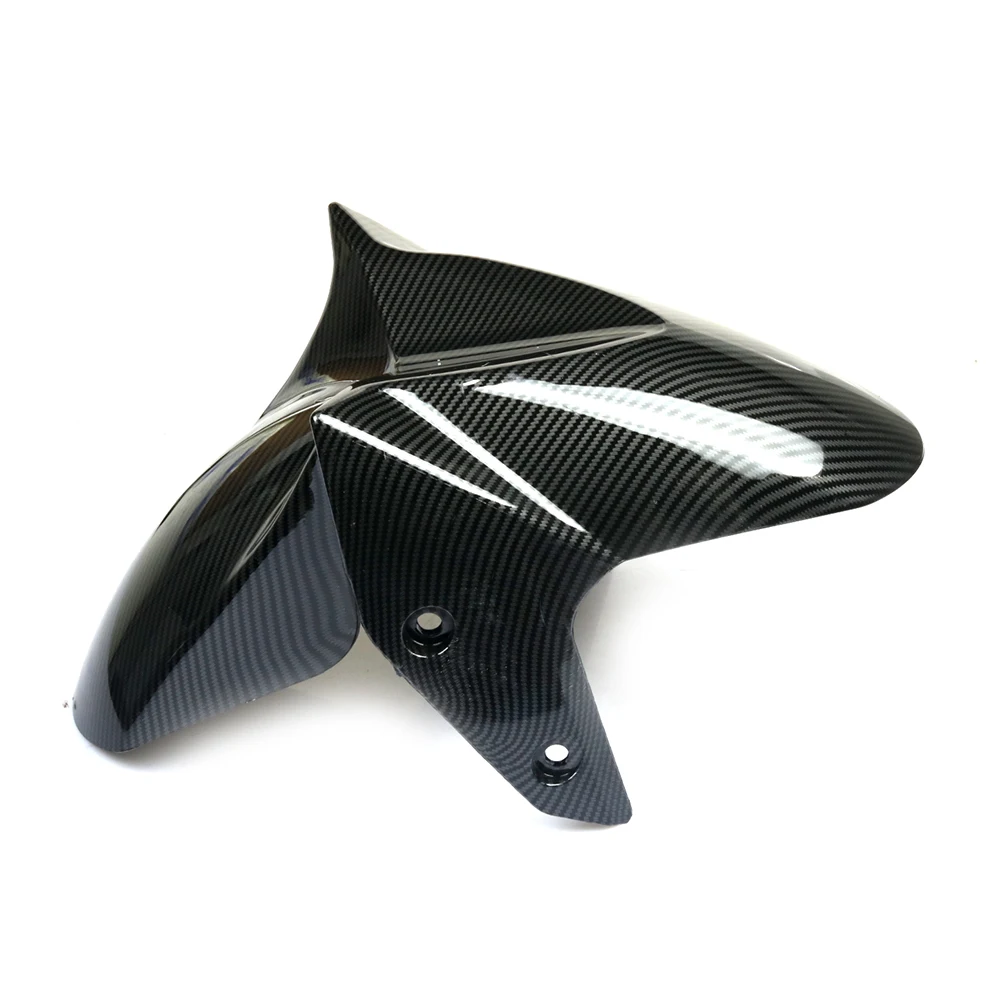 Переднее колесо мотоцикла переднее крыло с рисунком как углеродное волокно для