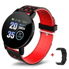 Смарт-часы 2020 для мужчин и женщин Смарт-часы Android IOS Монитор кровяного пульса фитнес-браслет спортивные часы 119 plus