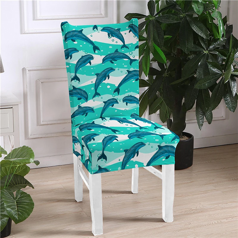 Подгоняемый чехол для кресла спандекс чехлы на стулья стола протектор Чехлы