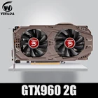 Видеокарта VEINEDA GTX960, 2 ГБ DDR5, 128 бит, PCI E 2,0, для игр nVIDIA Geforce, мощнее, чем у GTX 950