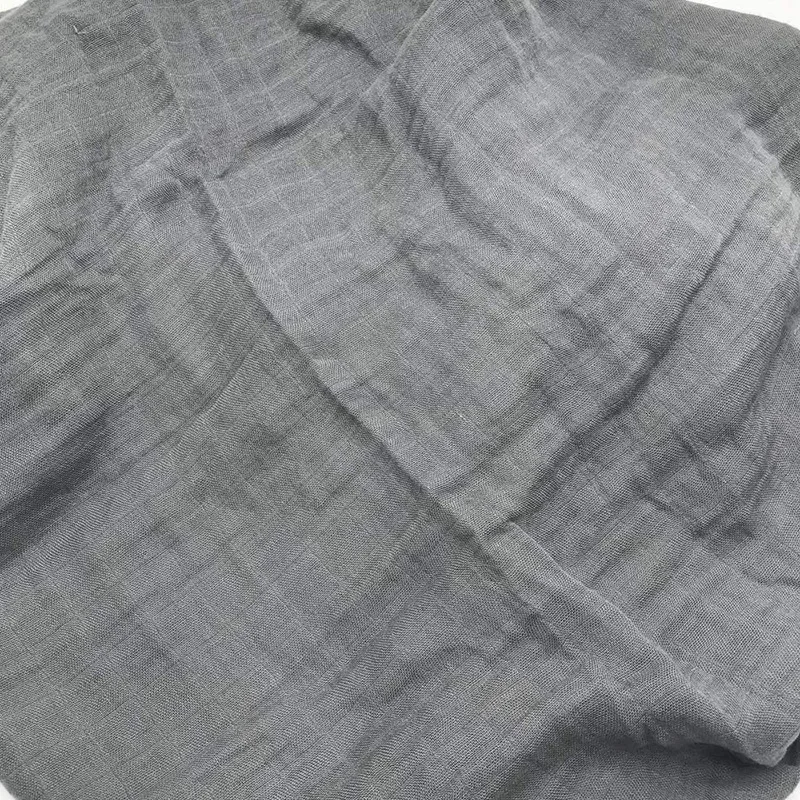 Муслиновое мягкое одеяло для новорожденных 70% детское бамбуковое 120*120 см