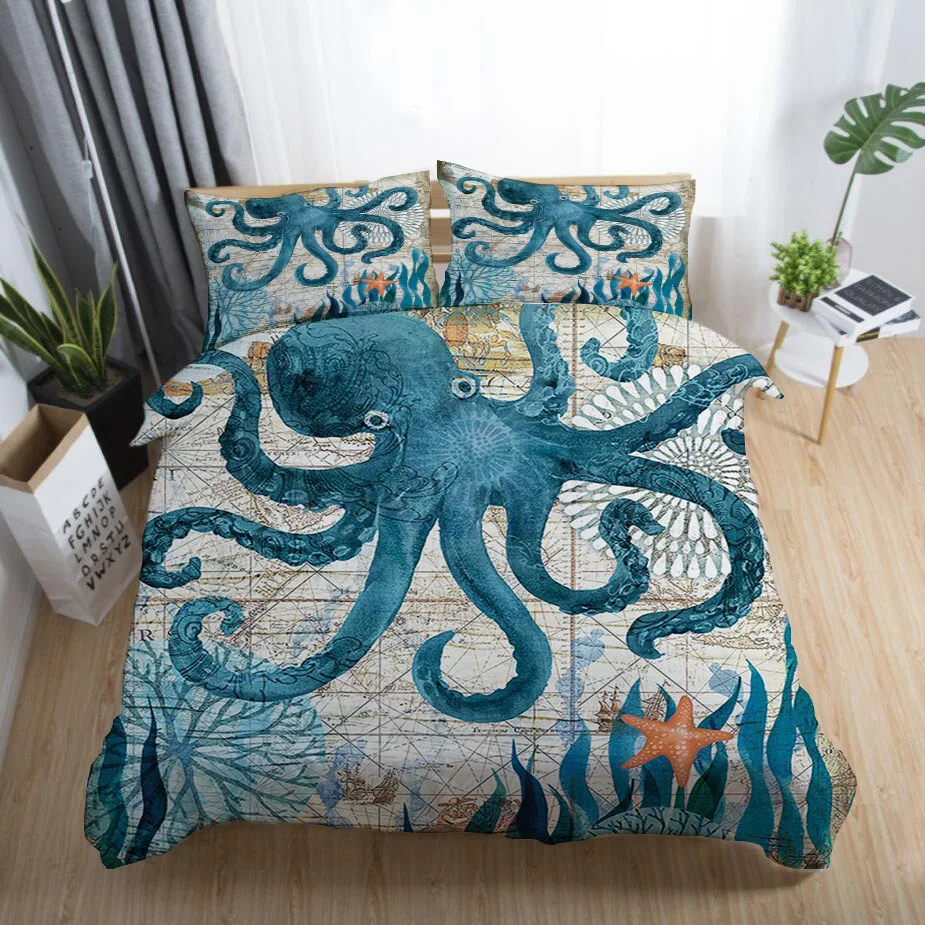 

Tortoise Pattren Bedding Sets US/Europe/UK Size Quilt Bed Cover Duvet Cover Pillow Case 2-3 Pieces Sets Adult Children