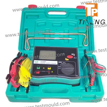 

4 terminal earth resistence measure soil resistivity meter