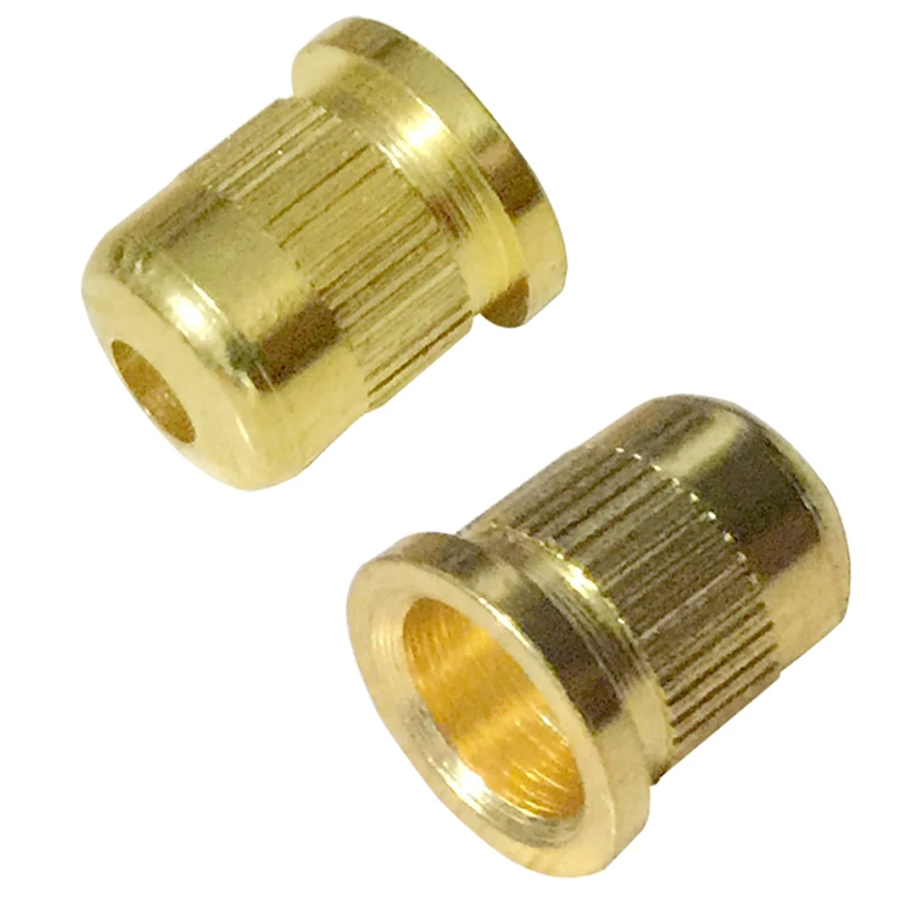 4 Pcs of Pack Bass String Mounting Ferrules Bushing for Fender Guitar Parts | Спорт и развлечения