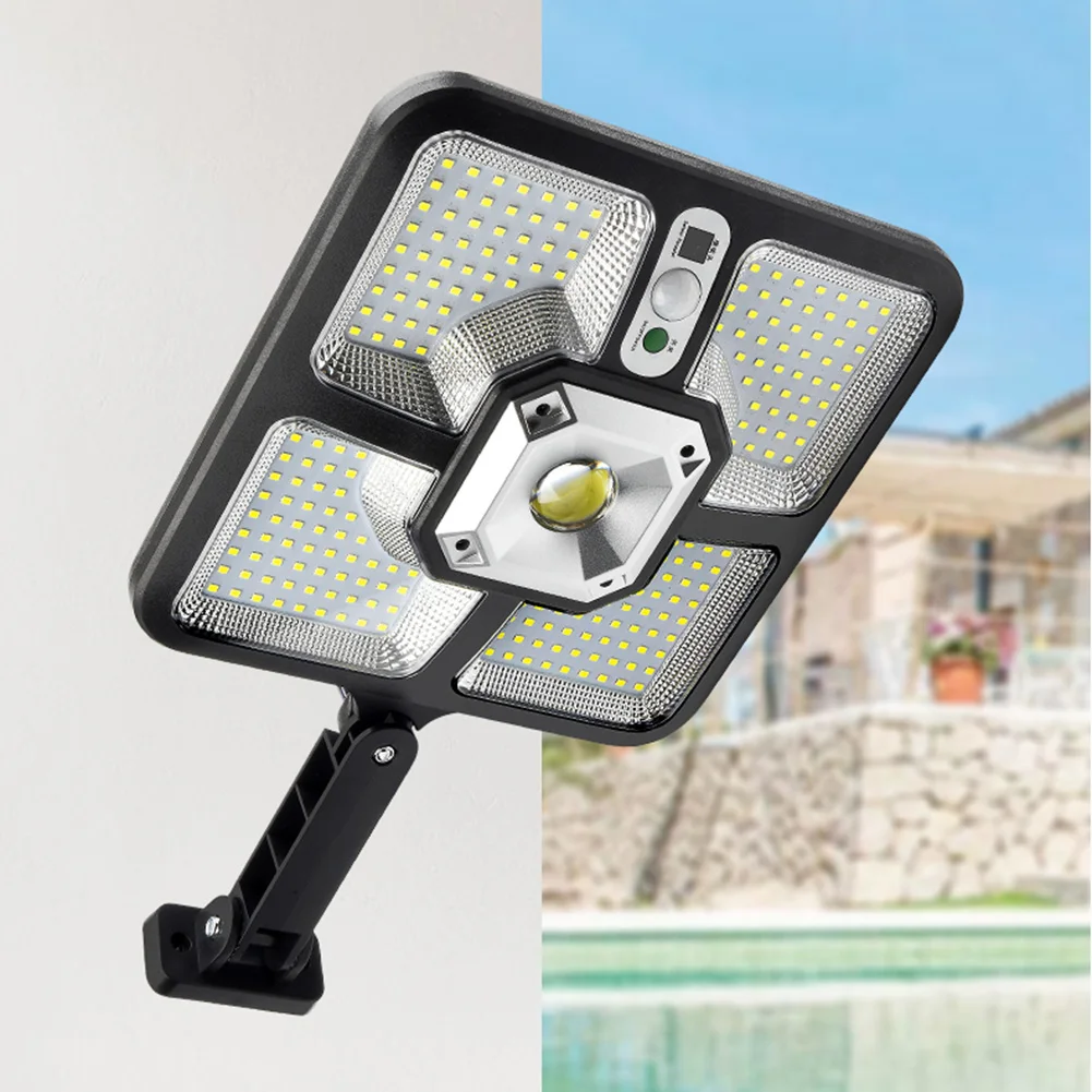 220 LED Solar Light Motion Sensor Sunlight Outdoor IP65 Waterproof Wall Emergency Street Safety Lamp for Garden Yard Decoration | Лампы и