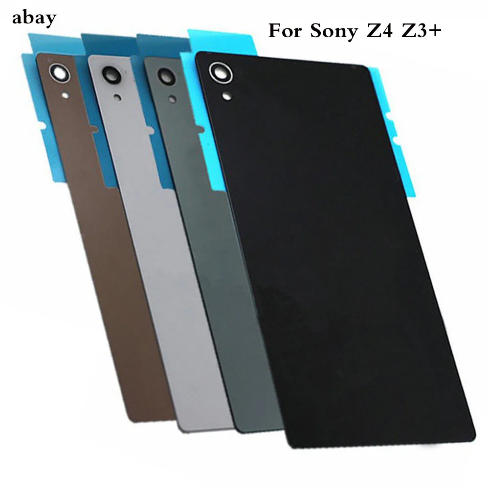 5," для SONY Z4 крышка батареи Z3 Plus Задняя стеклянная панель Задняя Дверь Корпус чехол с NFC E6553 для SONY XPERIA Z4 крышка батареи