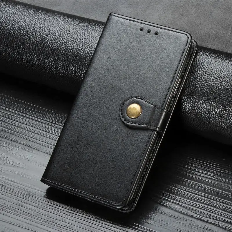 Black Чехол для Xiaomi mi 9 Lite CC9 Pro CC9E чехол Роскошный Ретро кожаный бумажник флип чехол для телефона для Xiaomi mi 9T mi 9 Pro mi 9T Coque - Цвет: Black