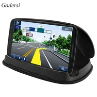 car gps mount holder for navigation 3 6 8 inch phone stand dashboard anti slip mat stable tablet bracket stand with free gift