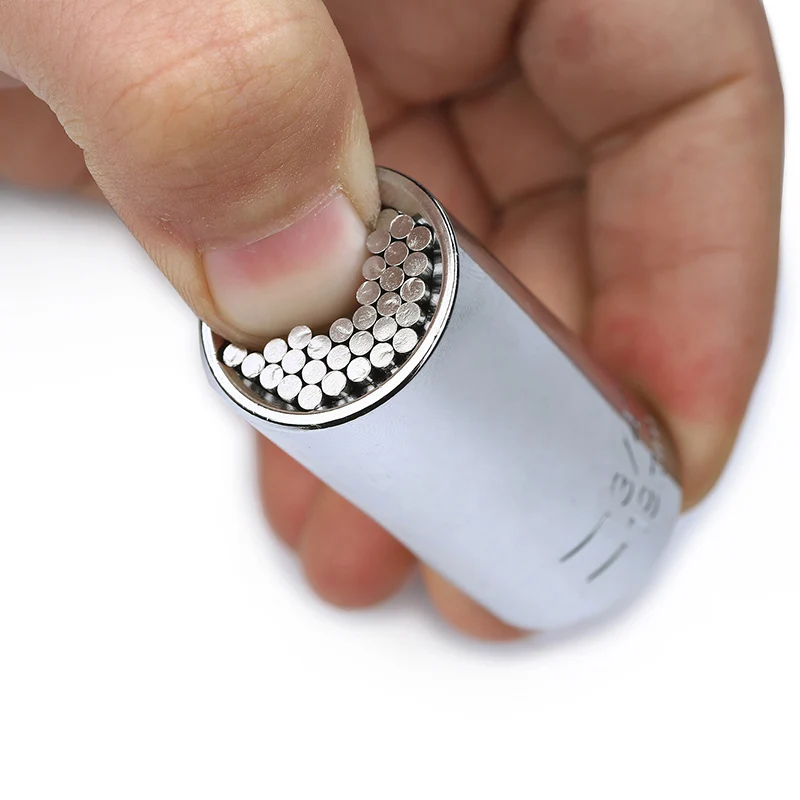 9 шт./компл. Шестигранная муфта Насадки Набор Магнитных гаек торцевых гаечных