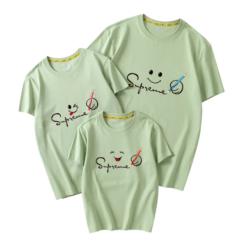 Футболка с надписью MOM and Me для родителей и детей | Мать ребенок